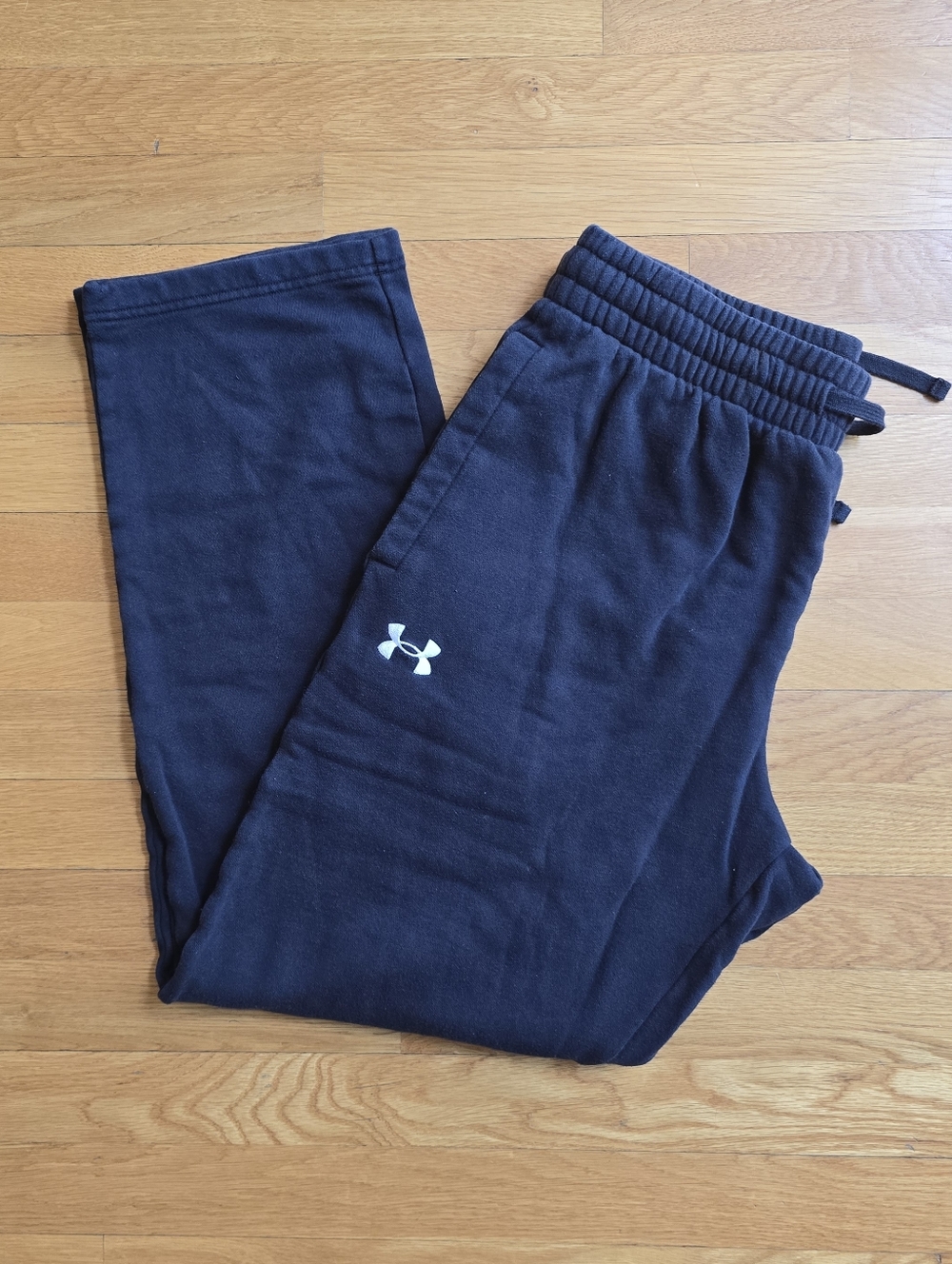 Under Armour Men's Rival Fleece Open Hem Pants L